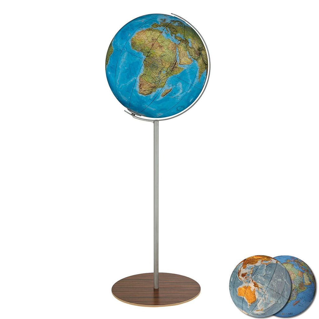 Columbus DUO Leuchtglobus Standglobus, D 400 mm, OID-kompatibel, beleuchtet